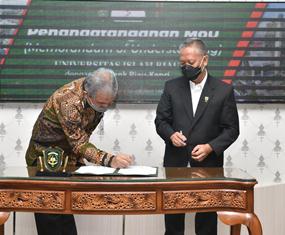 Bank Riau Kepri dan UIR Jalin Kerjasama Jasa Keuangan